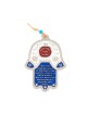 Decorative Hamsa Wall Decoration with Home Blessing B... | Metal Hamsa