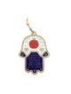 Décoration murale décorative Hamsa avec bénédiction pour la maison... | Hamsa en métal
