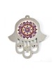 Dorit Judaica Mur de nuances violettes Hamsa Home Blessing... | Mains Hamsa
