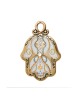 Élégante étoile de David Wall Hamsa par Ester Shahaf | Hamsa en métal