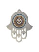 Dorit Judaica Hamsa Tenture murale Grenades Maison Bl... | Mains Hamsa