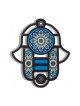 Dorit Judaica Modern Hamsa in Stained Glass Art Style... | Hamsa Hands