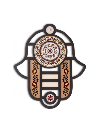 דורית יודאיקה קיר מודרני חמסה באמנות ויטראז' ... | ידי חמסה