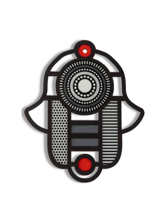 Dorit Judaica Modern Wall Hamsa in Stained Glass Art ... | Hamsa Hands