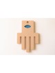 Graciela Noemi Handcrafted Blue Eye Abstract Hamsa | Hamsa Hands