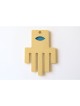Graciela Noemi Handcrafted Blue Eye Abstract Hamsa | Hamsa Hands