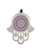 Dorit Judaica Hamsa Wall Hanging with Mandala and Hom... | Hamsa Hands