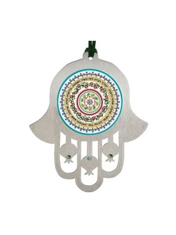Dorit Judaica Hamsa Tenture murale avec grenades et... | Mains Hamsa