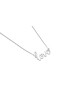 Stylish and Special Love Lettering Necklace , Sterling Silver Name Nec