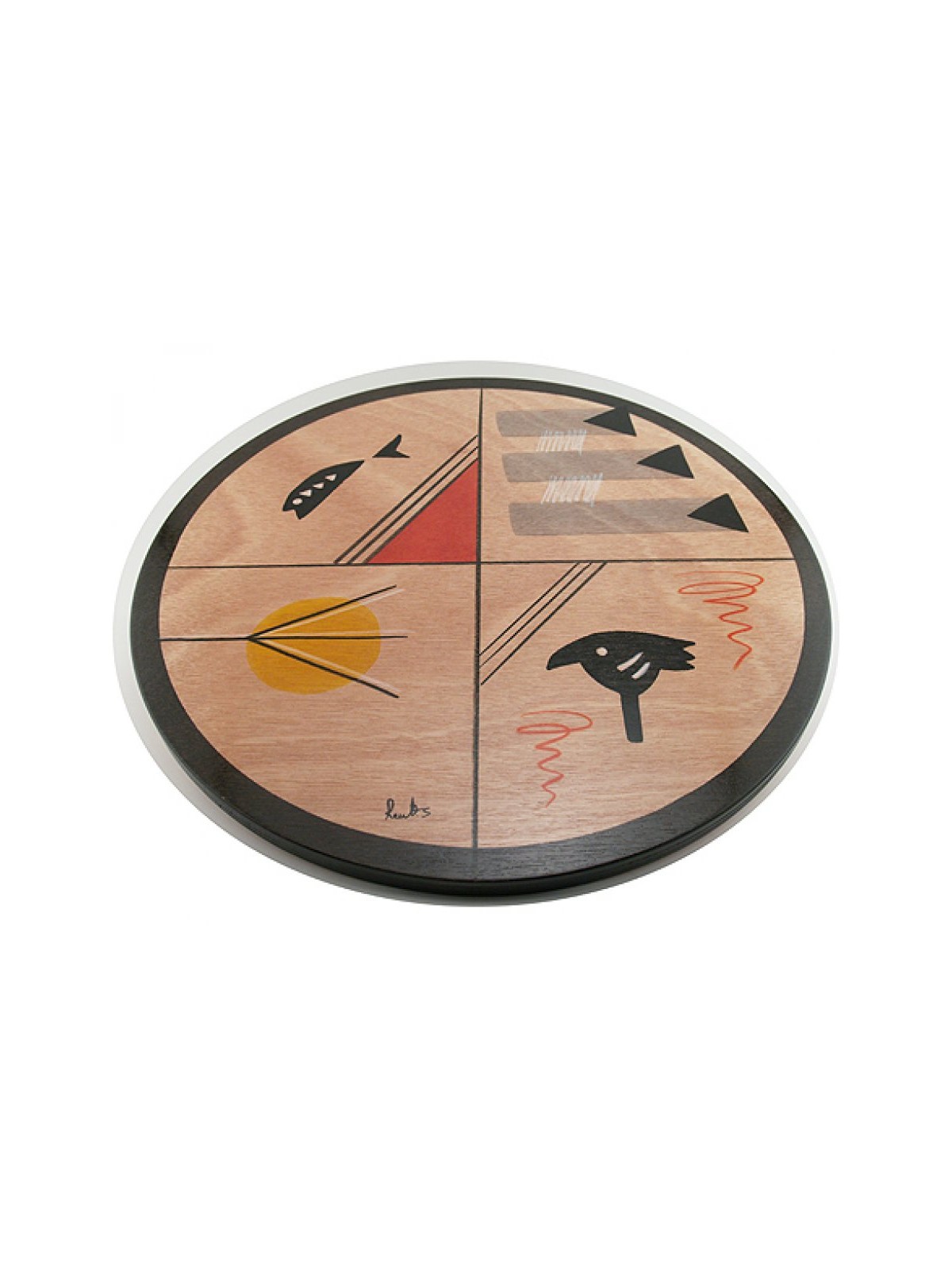 Lazy Susan Nature design by Kakadu Art | Table Decorations