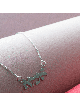 Classic Hebrew Mother Silver Bracelet , Tu B'Av Gifts , Israeli Judaic