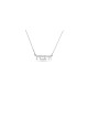 Collier de nom en argent unique hébreu, cadeaux Tu B'Av, Judaica israélien