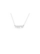Collier personnalisé élégant en argent sterling, cadeaux Tu B'Av, Israël