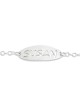 Full Name Sawn Silver Bracelet , Tu B'Av Gifts , Israeli Judaica