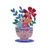 Dorit Judaica Colorful Flower Sculpture with To... | Table Decorations