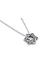 Grande étoile en argent épaisse ornée et décorée, argent sterling F