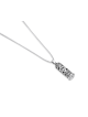 Pendentif Mezouza en argent sterling avec Magen David, famille en argent sterling