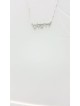 Collier en argent avec écriture hébraïque de Jérusalem audacieuse, bijoux de Jérusalem, Isr