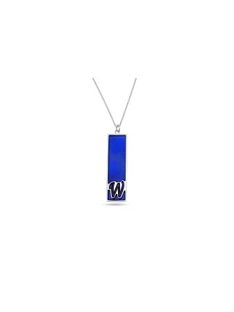 Collier rectangulaire de lettres colorées, cadeaux de mariage juif, israélien