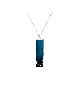 Collier rectangulaire de lettres colorées, cadeaux de mariage juif, israélien