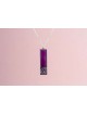 Collier rectangulaire de lettres colorées, cadeaux de mariage juif, israélien