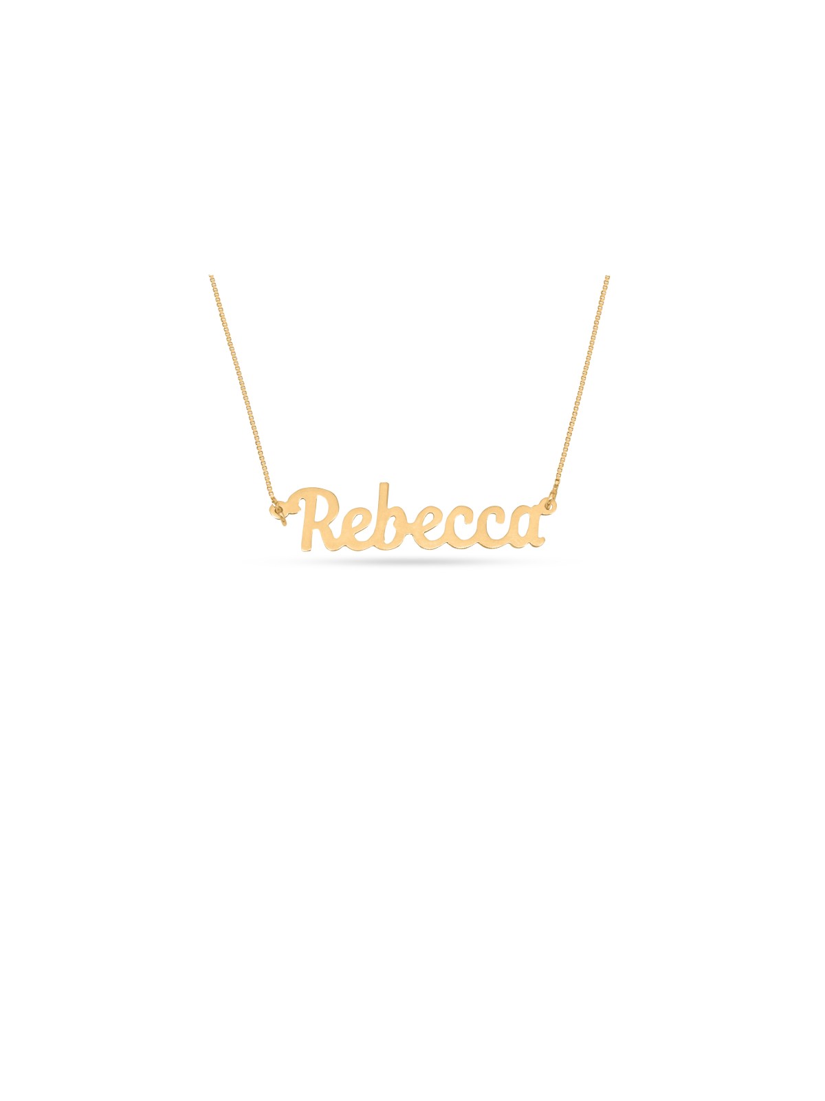 Collier en argent avec nom personnalisé anglais élégant, cadeaux Tu B'Av, israélien