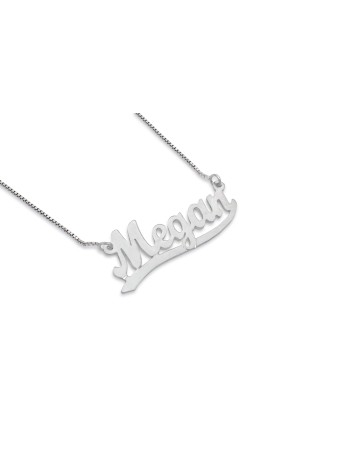 Collier de nom personnalisé à la mode en argent sterling, cadeaux Tu B'Av, Isr
