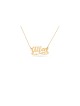 Cursive English Custom Name Sterling Silver Neckla , Tu B'Av Gifts , I