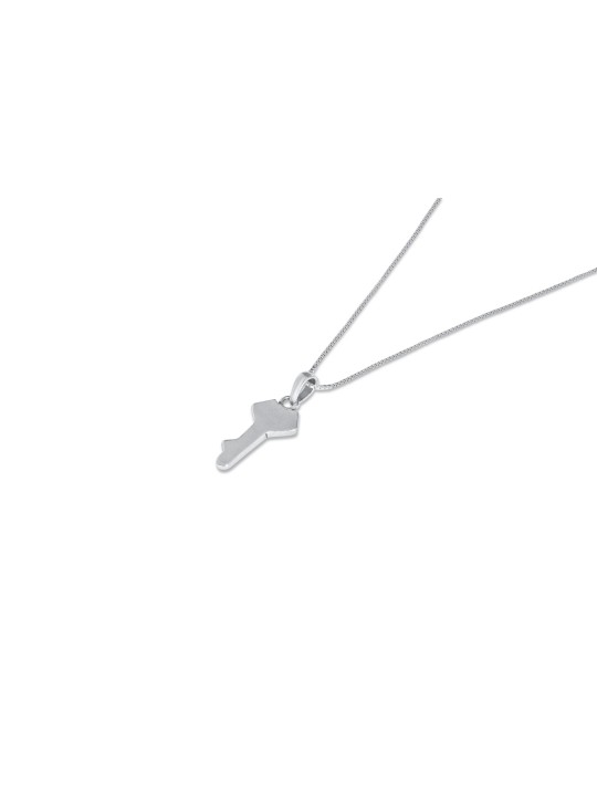 Sterling Silver Unique Key Necklace , Sterling Silver Family Necklaces