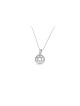Pendentif Shema Israël et étoile de David, collier familial en argent sterling