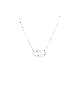 Sterling Silver Hollow Evil Eye Pendant , Sterling Silver Family Neckl