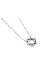 Collier étoile de David en argent chunky, collier familial en argent sterling