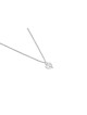Double Hearts Sterling Silver Necklace , Sterling Silver Family Neckla