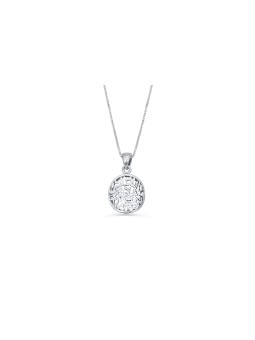 Stylish Shema Israeli Silver Necklace , Sterling Silver Family Necklac