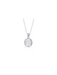 Stylish Shema Israeli Silver Necklace , Sterling Silver Family Necklac
