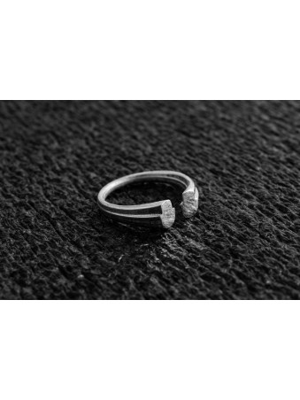 Bague Hamsas à moitié ouverte en argent sterling, cadeaux Tu B'Av, Juda israélien