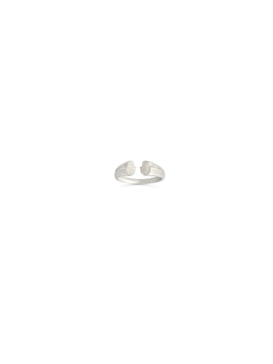 Bague Hamsas à moitié ouverte en argent sterling, cadeaux Tu B'Av, Juda israélien