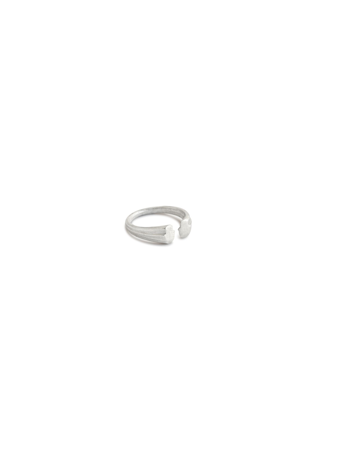 Sterling Silver Half Opened Hamsas Ring , Tu B'Av Gifts , Israeli Juda
