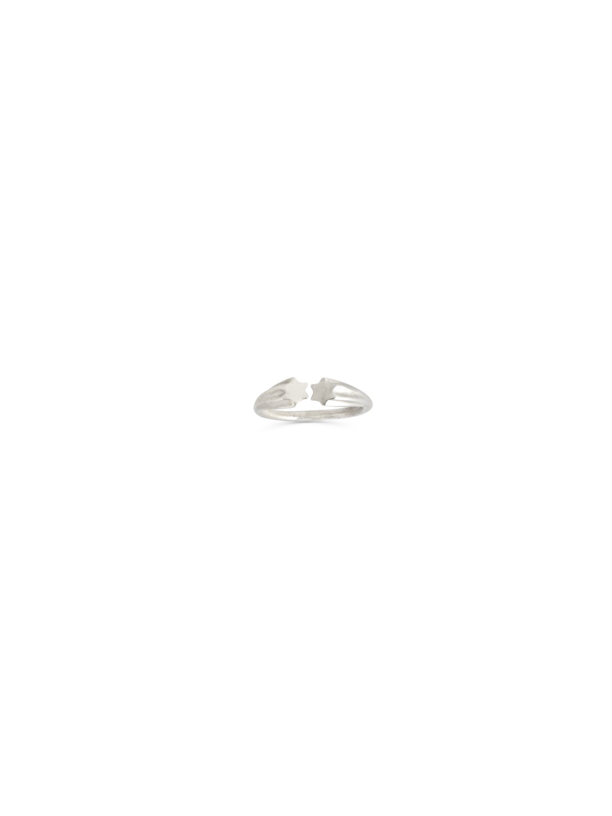 Sterling Silver Half Opened Star of David Ring , Tu B'Av Gifts , Israe