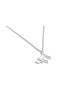 Collier en argent sterling Chai découpé, collier familial en argent sterling