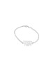 Bracelet en argent sterling hébreu à deux noms, cadeaux Tu B'Av, Jud israélien