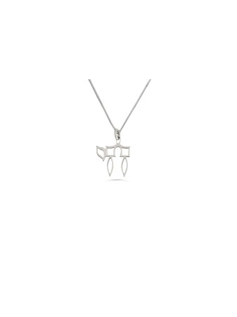 Pendentif découpé en argent sterling 925, colliers de famille en argent sterling
