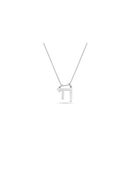 Pendentif Chai en argent sterling élégant, collier familial en argent sterling