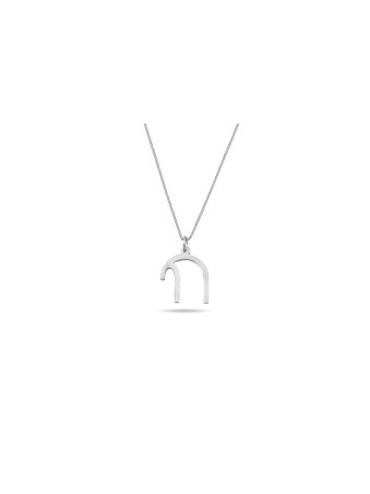 Charmant pendentif Chai connecté en argent sterling, famille en argent sterling