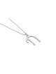 Charmant pendentif Chai connecté en argent sterling, famille en argent sterling