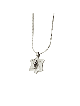 Unisex Small Classic Design Sterling Silver Star o , Sterling Silver F
