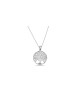 Pendentif en argent découpé arbre de vie, colliers de famille en argent sterling