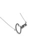 Collier de nom pittoresque en argent sterling avec Ena, argent sterling F