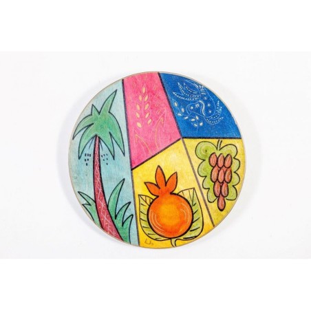Round Placemat Holy Triple by Kakadu Art | Table Decorations