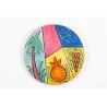Round Placemat Holy Triple by Kakadu Art | Table Decorations